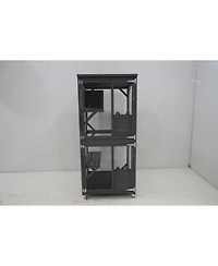 Streamdale Furniture Catio Large Wooden Cat House on Wheels