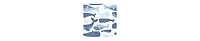 Hudson Baby Infant Boys Cotton Flannel Receiving Blankets 4pk, Cute Whales, One