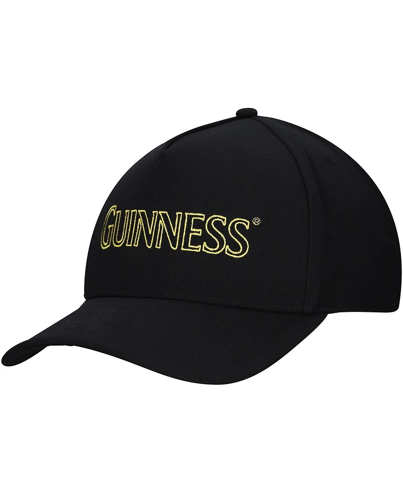 Lids Men's Black Guinness A-Frame Snapback Hat