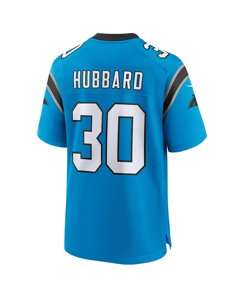 Nike Men's Chuba Hubbard Blue Carolina Panthers Alternate Game Jersey