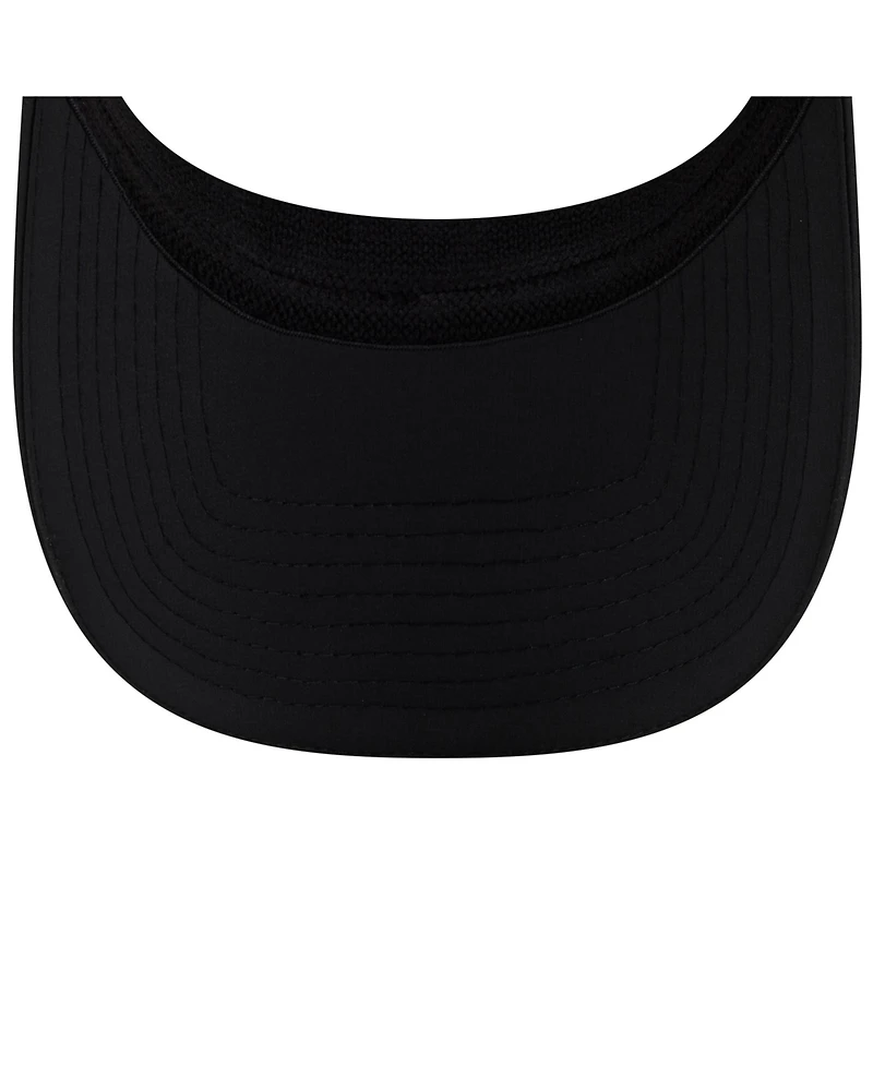 New Era Men's White/Black Pittsburgh Steelers 2025 Nfl Training Camp Adjustable Visor Hat