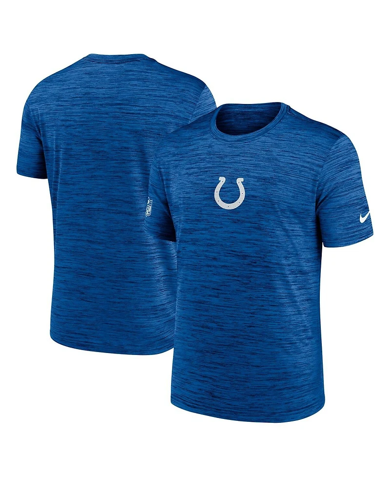 Nike Men's Royal Indianapolis Colts Sideline Velocity Performance T-Shirt