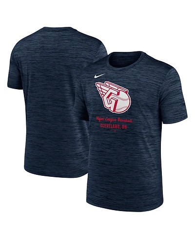 Nike Men's Navy Cleveland Guardians Velocity Performance T-Shirt