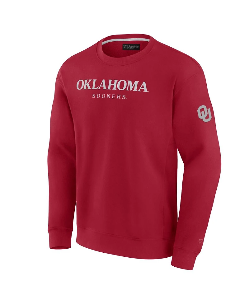 Fanatics Men's Crimson Oklahoma Sooners Unlimited Pullover Sweatshirt