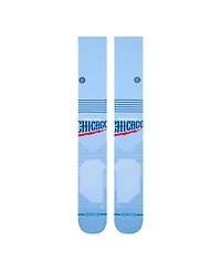 Stance Men's and Women's Light Blue Chicago Cubs 2025 Alternate Uniform Over the Calf Socks