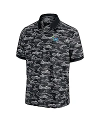 Tommy Bahama Men's Black Kansas Jayhawks Sport Bay View IslandZone Polo Shirt
