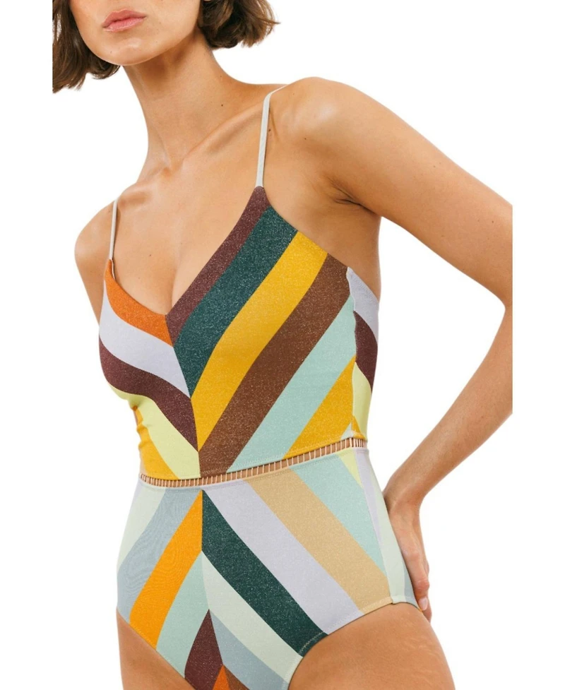 Biliblond Women's Onepiece Arava Shiny Leaf