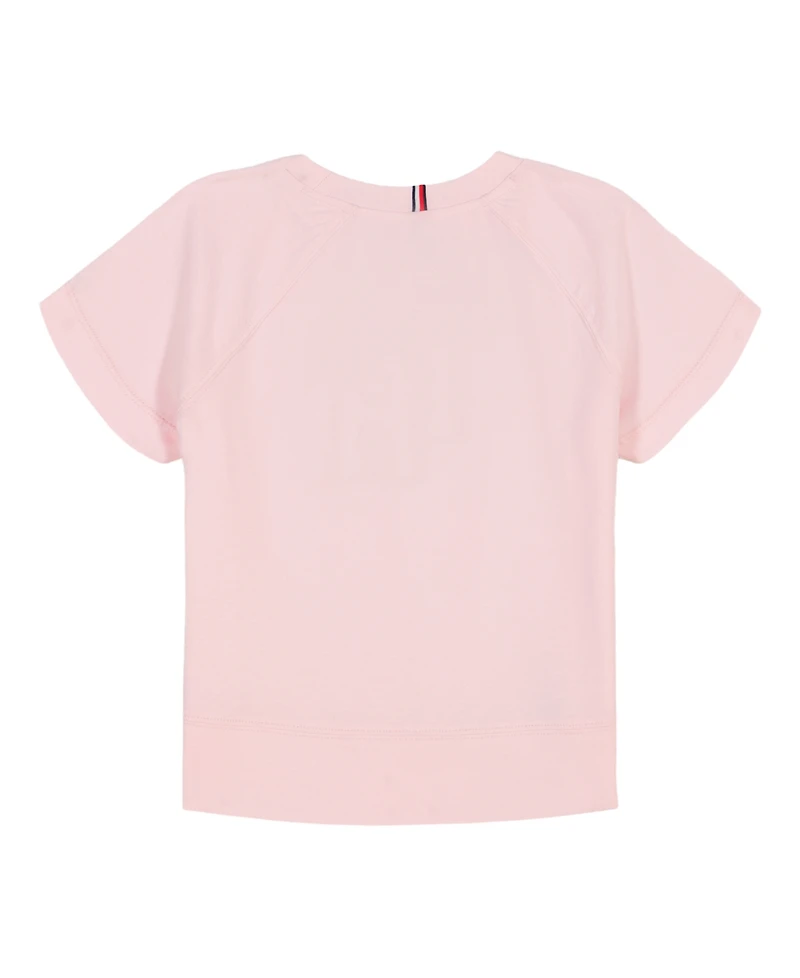 Tommy Hilfiger Big Girls Separates Applique Boxy Short Sleeve T-Shirt
