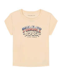 Tommy Hilfiger Big Girls 1985 Cap Sleeve T-Shirt