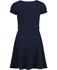 Tommy Hilfiger Toddler and Little Girls Variegated Rib Play Dress