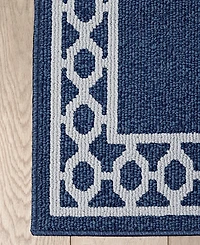 Jean Pierre Christine Trellis Border Tufted Runner Rug, 26" x 72"