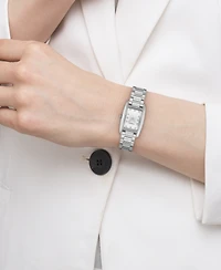 Coach Women's Reese Silver Tone Stainless Steel Bracelet Watch, 20mm