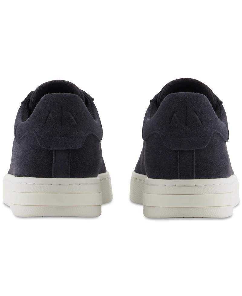 A|X Armani Exchange Men's Lace-Up Leather Sneakers