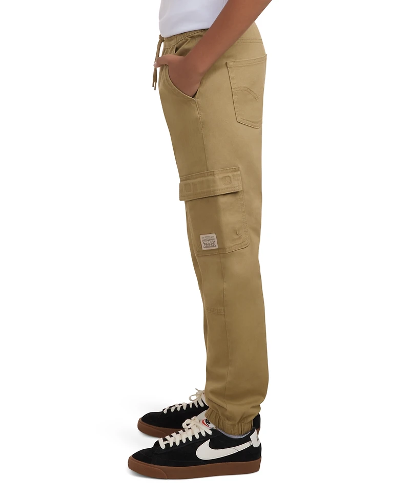 Levi's Big Boys Relaxed Fit Drawstring Cargo Jogger Pants