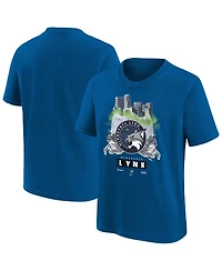 Nike Big Boys and Girls Blue Minnesota Lynx Original Content T-Shirt