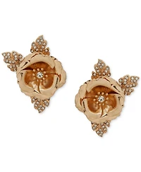 lonna & lilly Flower Stone Stud Earrings