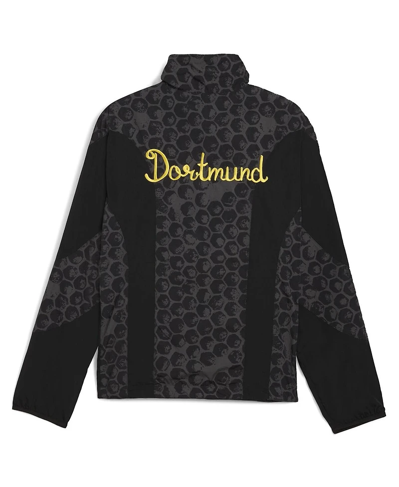 Puma x Kid Super Men's Black Borussia Dortmund 2025 Fifa Club World Cup Reversible Full-Zip Jacket