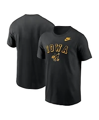 Nike Men's Black Iowa Hawkeyes Legacy Nickname T-Shirt