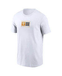 Nike Men's White Tennessee Volunteers Campus Logo Swoosh T-Shirt