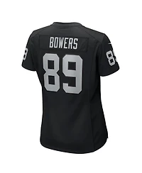Nike Women's Brock Bowers Black Las Vegas Raiders Team Game Jersey