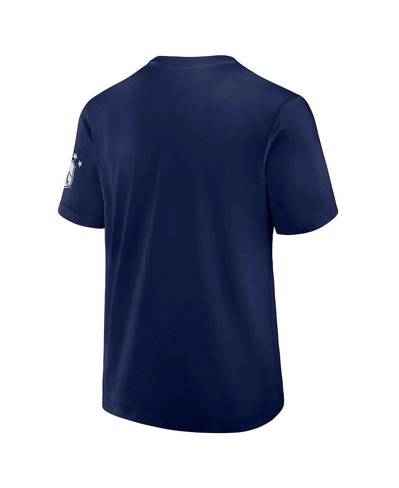 Fanatics Men's Navy New York Rangers Decades Collection Made to Last T-Shirt