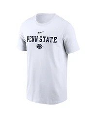 Nike Men's White Penn State Nittany Lions 2-Hit Stacked T-Shirt