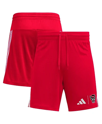 Adidas Men's Red Nc State Wolfpack Aeroready 7" Shorts
