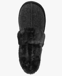 Charter Club Women's Faux-Fur-Lined Slippers, Macy's Exclusive