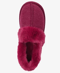 Charter Club Women's Faux-Fur-Lined Slippers, Macy's Exclusive
