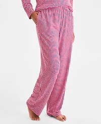 Charter Club Women's 2-Pc. Printed Long-Sleeve Packaged Pajamas Set, Created for Macy's