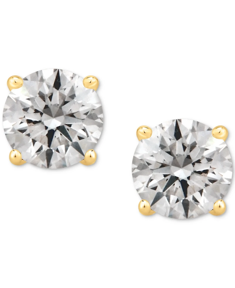 Gia Certified Diamond Stud Earrings (1-1/2 ct. t.w.) in 14k Gold
