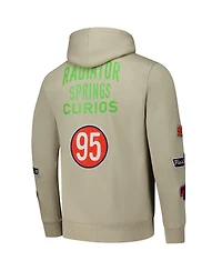 Freeze Max Men's Tan Cars Radiator Springs Pullover Hoodie