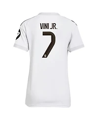 Adidas Women's Vini Jr. White Real Madrid 2025/26 Home Replica Jersey