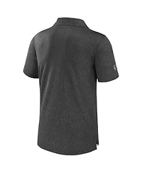 Fanatics Men's Black Philadelphia Flyers Authentic Pro Jacquard Polo Shirt