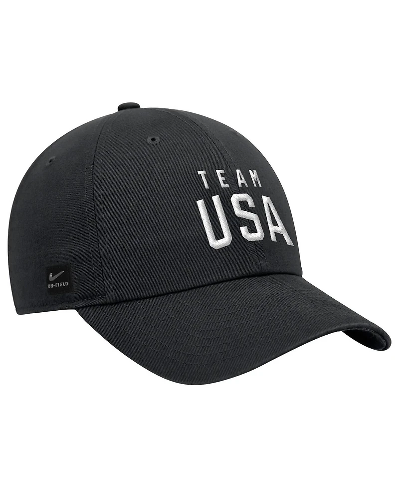 Nike Men's Black Team Usa Club Adjustable Hat