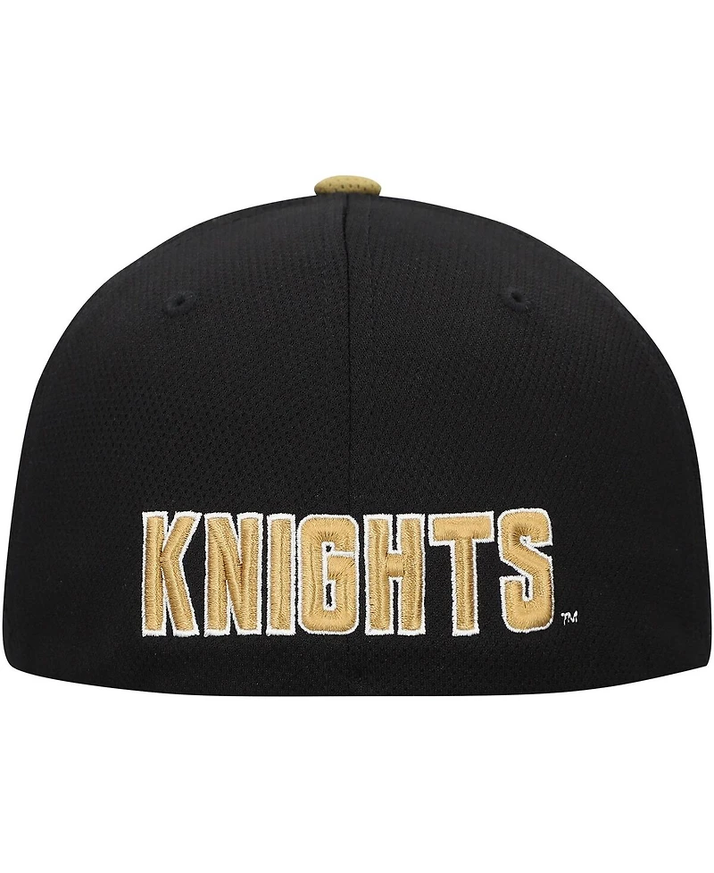 Top of the World Men's Black/Gold Ucf Knights Reflex 2-Tone Flex Hat