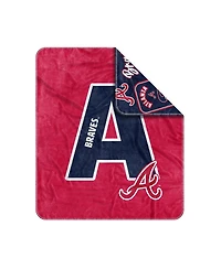 Logo Brands Atlanta Braves 50" x 60" Dream Weave Throw