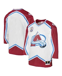 Mitchell & Ness Big Boys and Girls Blue Colorado Avalanche 2000 Line Player Jersey