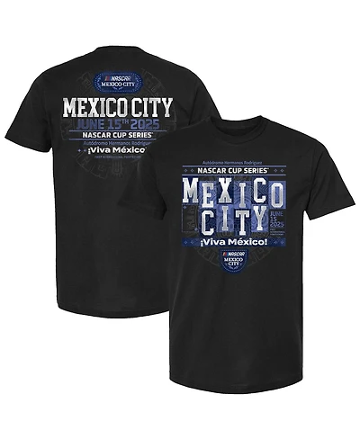 Nascar Men's Black Mexico City Race Event T-Shirt