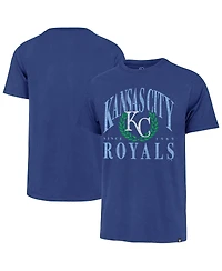'47 Brand Men's Royal Kansas City Royals Pitchout Franklin T-Shirt