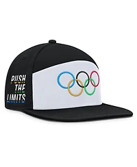 Fanatics Men's Black/White Olympic Games Ceremony Adjustable Hat