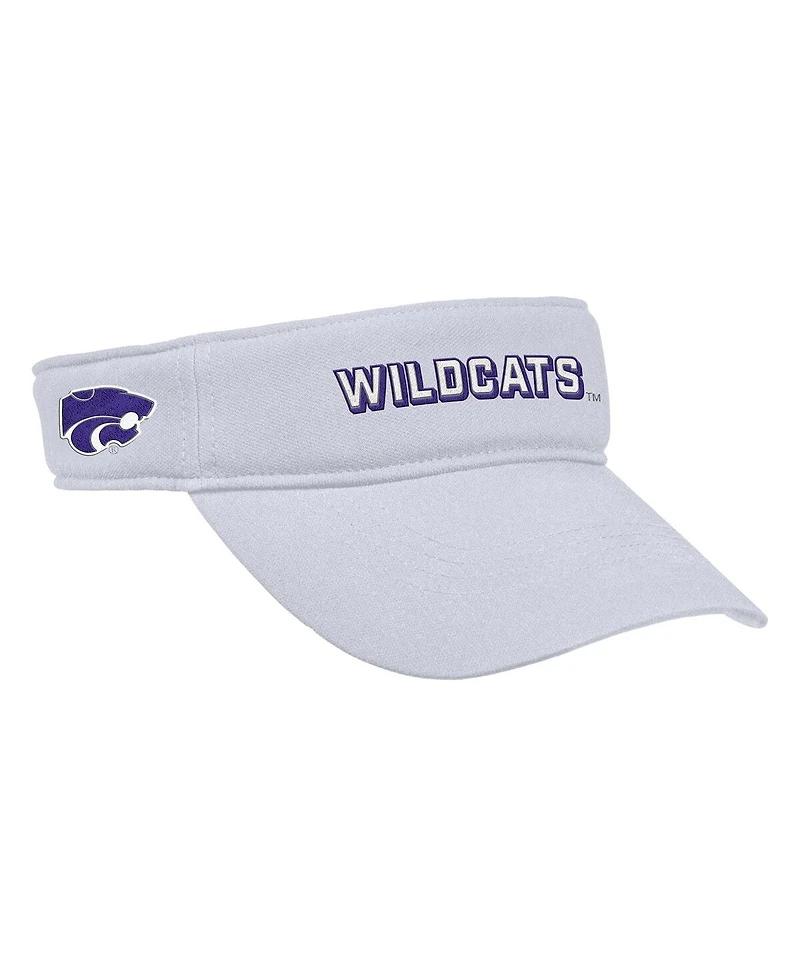 Nike Men's White Kansas State Wildcats 2025 On-Field Ace Performance Adjustable Visor Hat
