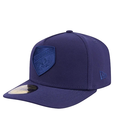 New Era Men's Navy Fc Cincinnati Color Pack A-Frame 59FIFTY Fitted Hat