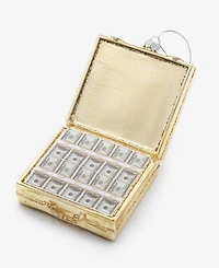 Holiday Lane Eclectic Charm Glass Money Case Ornament, Macy's Exclusive