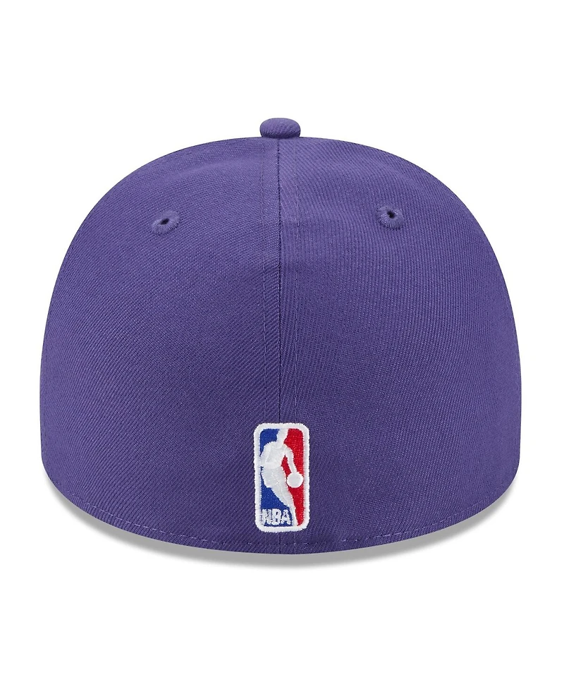 New Era Men's Purple Phoenix Suns 2025 Nba Draft A-Frame 59FIFTY Fitted Hat