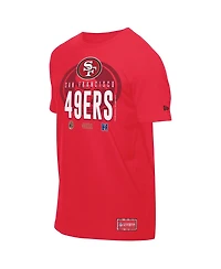 New Era Men's Scarlet San Francisco 49ers 2025 Nfl Training Camp T-Shirt