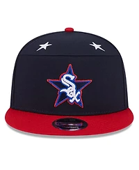 New Era Men's Navy/Red Chicago White Sox 2025 Mlb All-Star Game Workout Side Patch 9FIFTY Snapback Hat