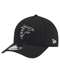 New Era Men's Black Atlanta Falcons Team Collection 9FORTY M-Crown A-Frame Adjustable Hat