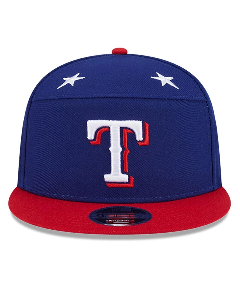 New Era Men's Royal/Red Texas Rangers 2025 Mlb All-Star Game Side Patch 9FIFTY Snapback Hat