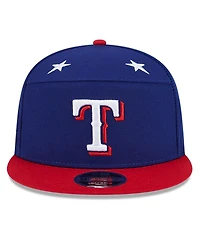 New Era Men's Royal/Red Texas Rangers 2025 Mlb All-Star Game Side Patch 9FIFTY Snapback Hat